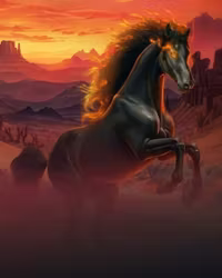 Flaming Stallion Blitz